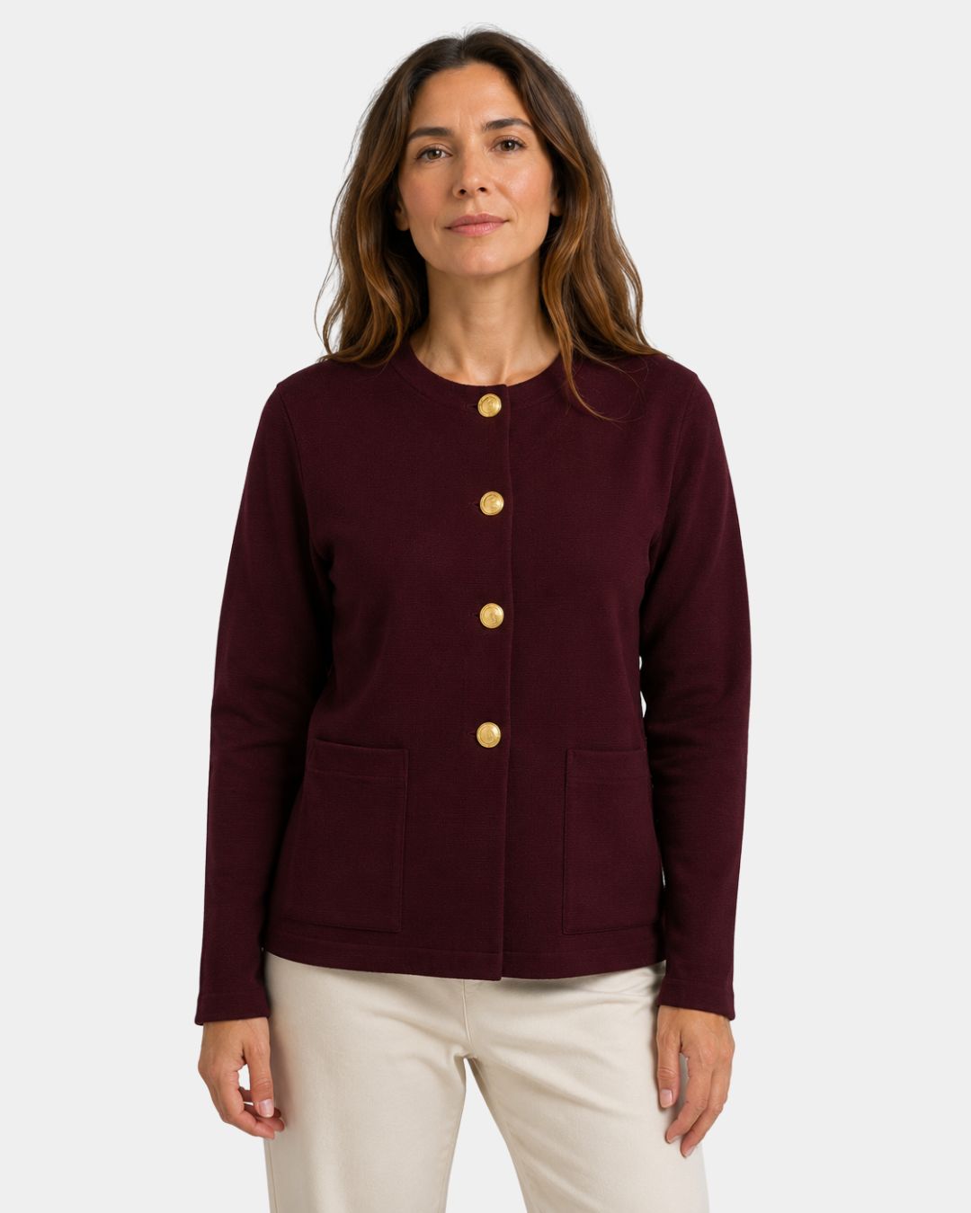 Anne | Cardigan en laine mérinos