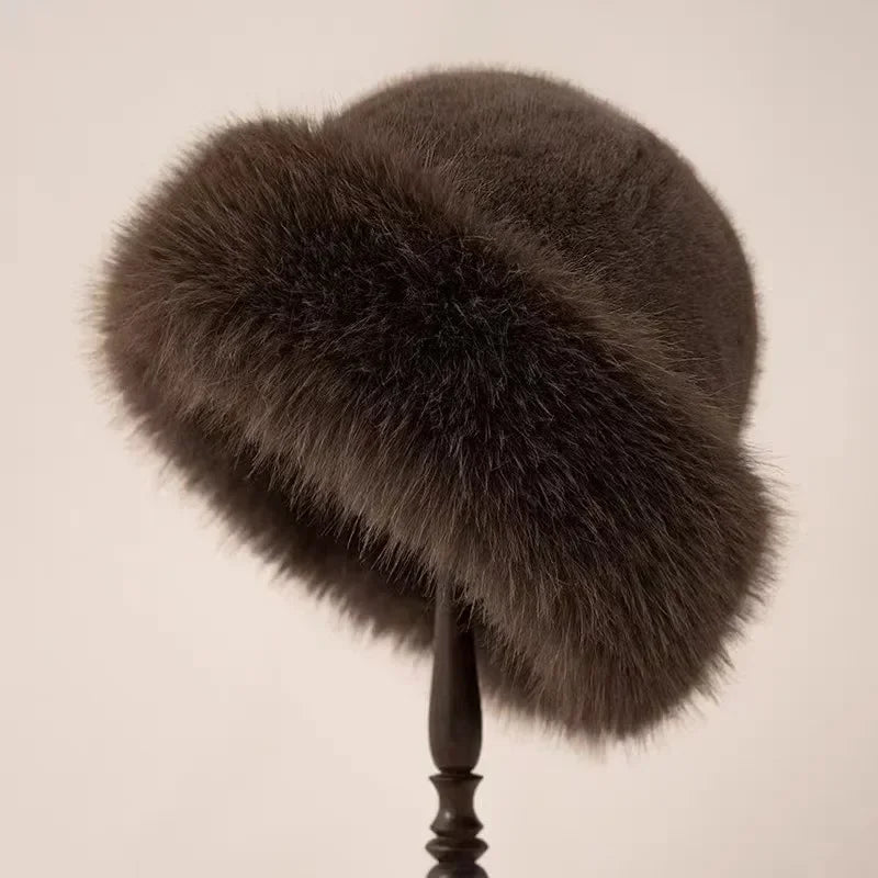 Chapeau en fausse fourrure Odette