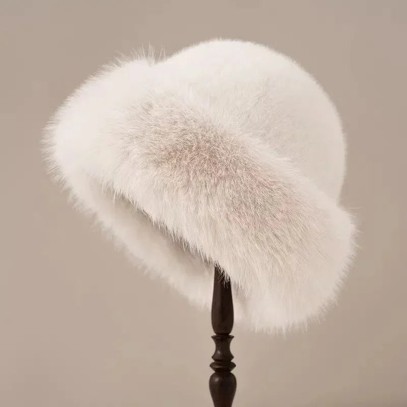 Chapeau en fausse fourrure Odette