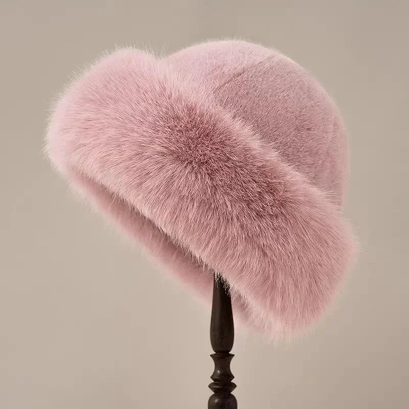Chapeau en fausse fourrure Odette