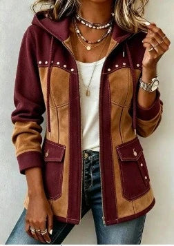 Rouge/Marron clair