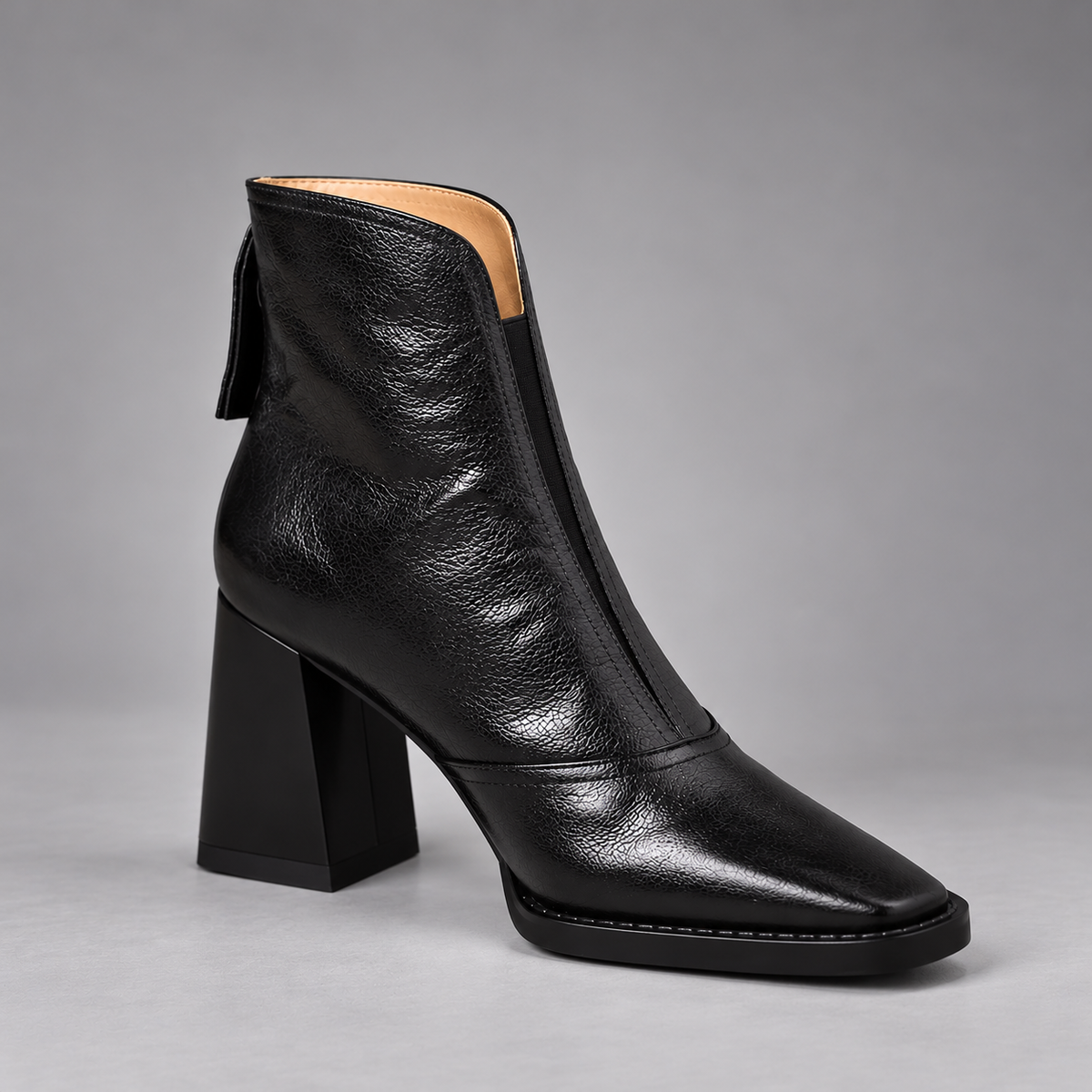 Bottines à talon mi-haut Solange