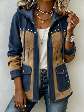 Bleu/Beige